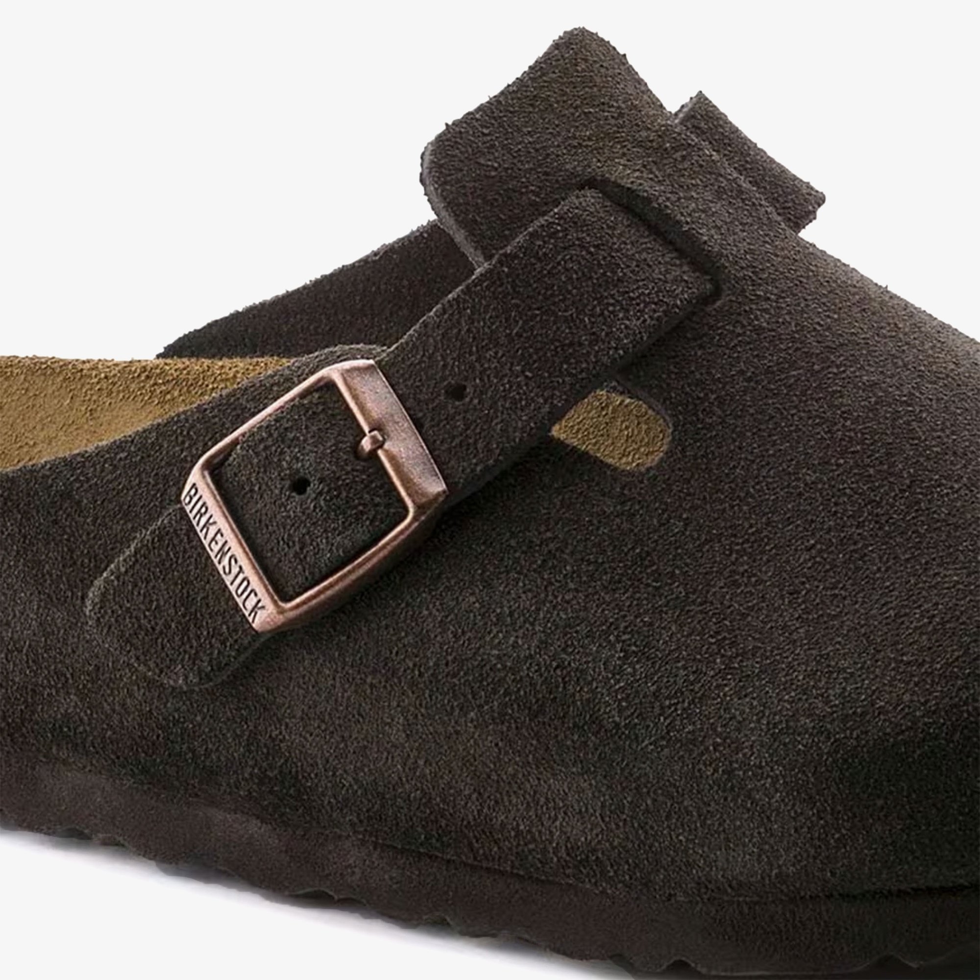 Boston Narrow Slippers Velour 'Taupe'