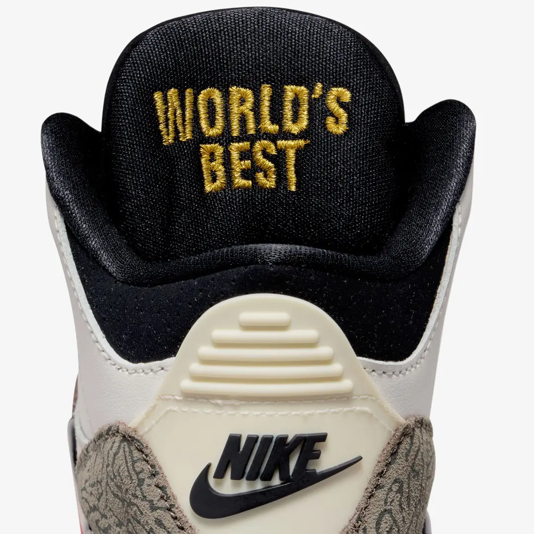 Air Jordan 3 Retro OG 'World's Best Dad' (PS) - WUNDER