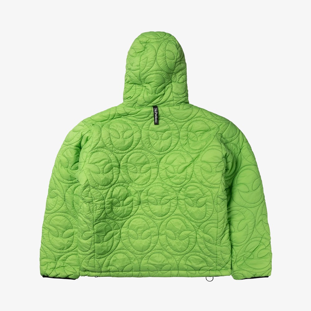 Alien-O Reversible Quilted Liner Jacket 'Black & Green'