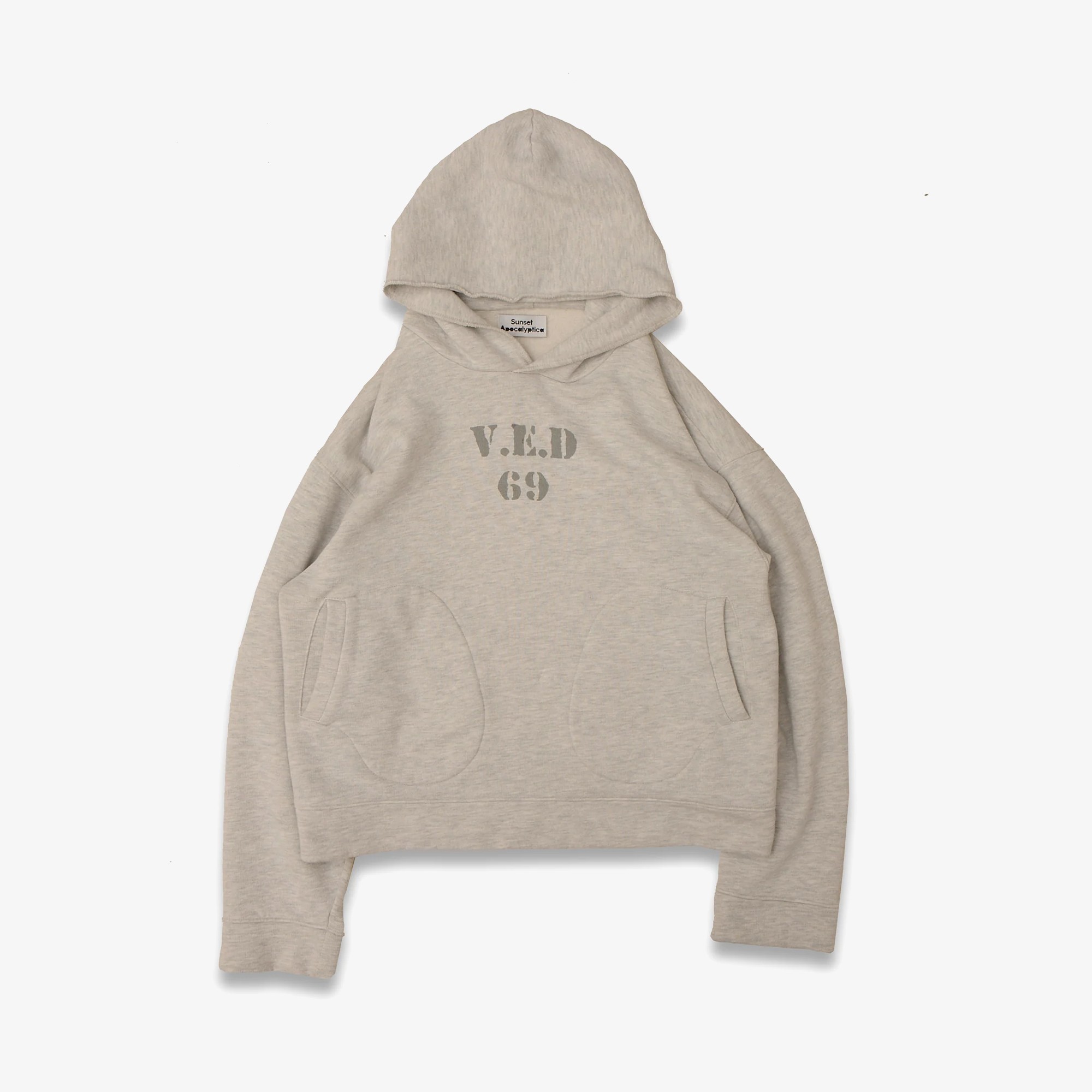 1938 Irish Boxer Hooded Sweatshirt 'Ash'