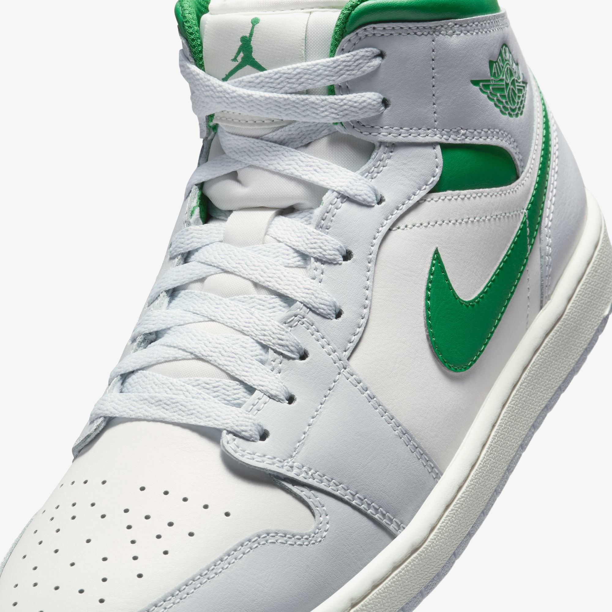 Air Jordan 1 Mid 'Lucky Green'