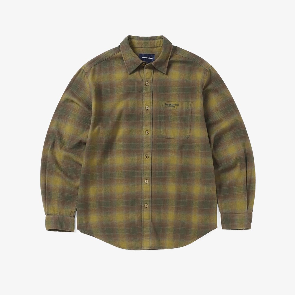 Flannel Check Shirt 'Brown'