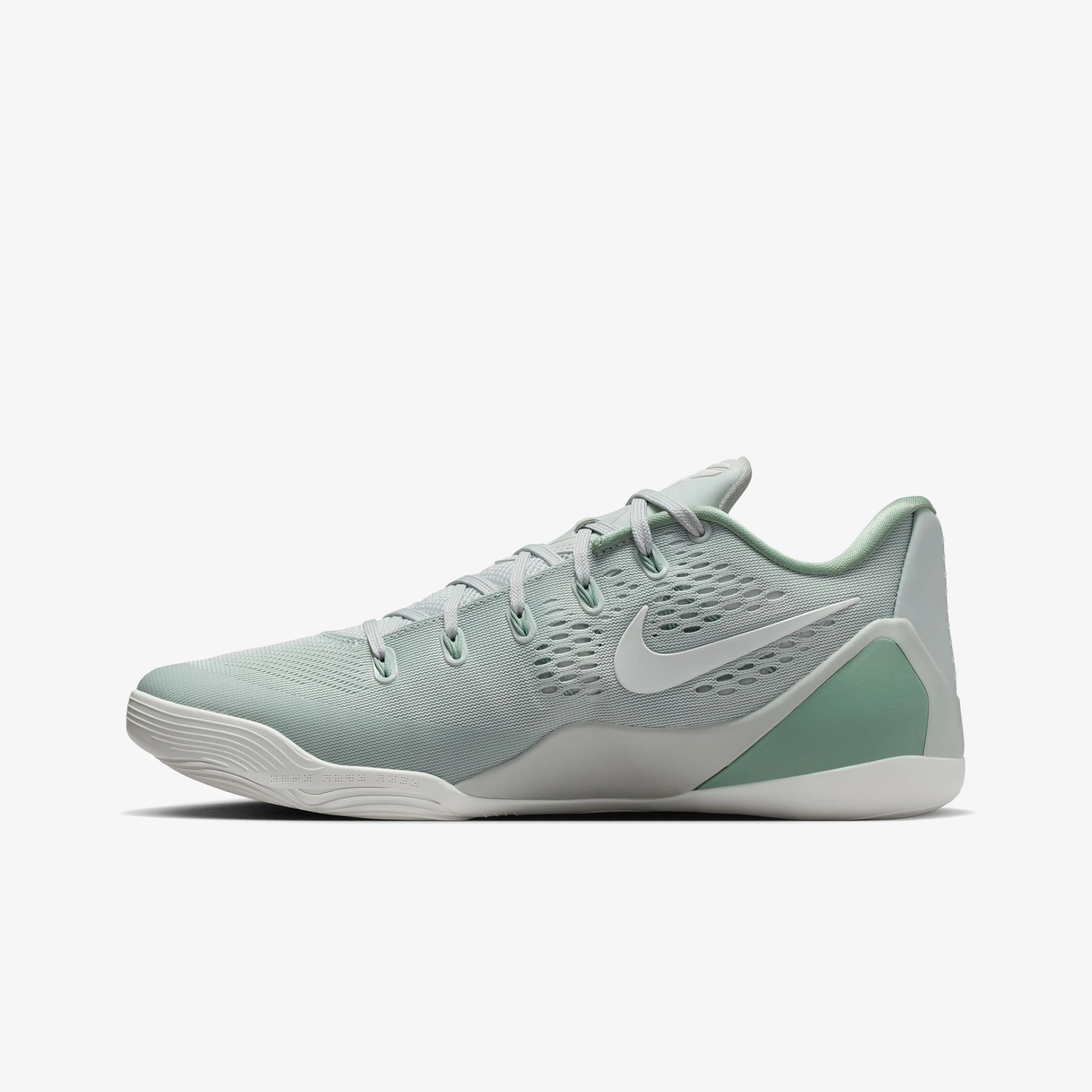 Nike Kobe 9 Elite Low EM Protro 'Light Silver Steam' - WUNDER