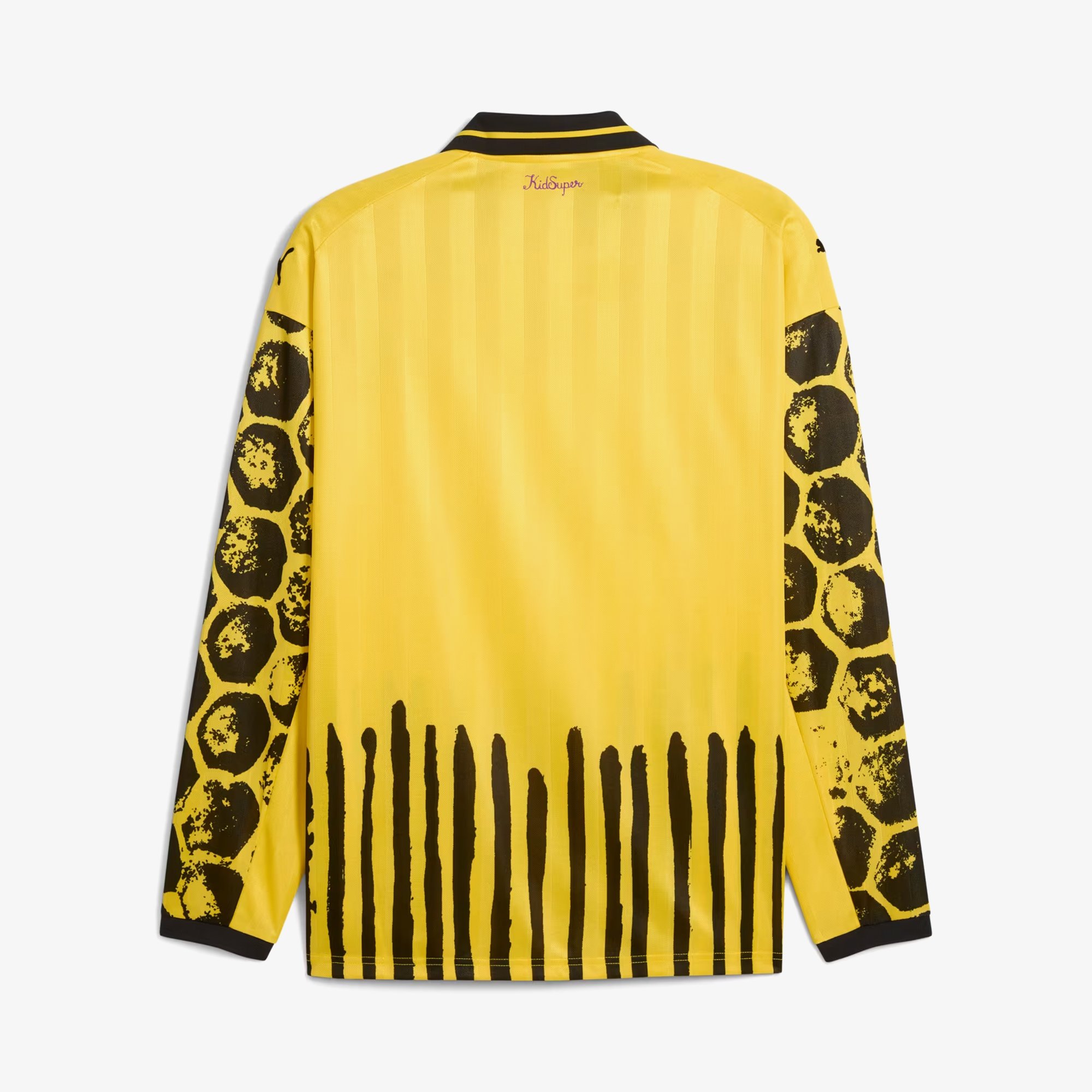 PUMA x KIDSUPER x BVB LS Retro Shirt 'Yellow'