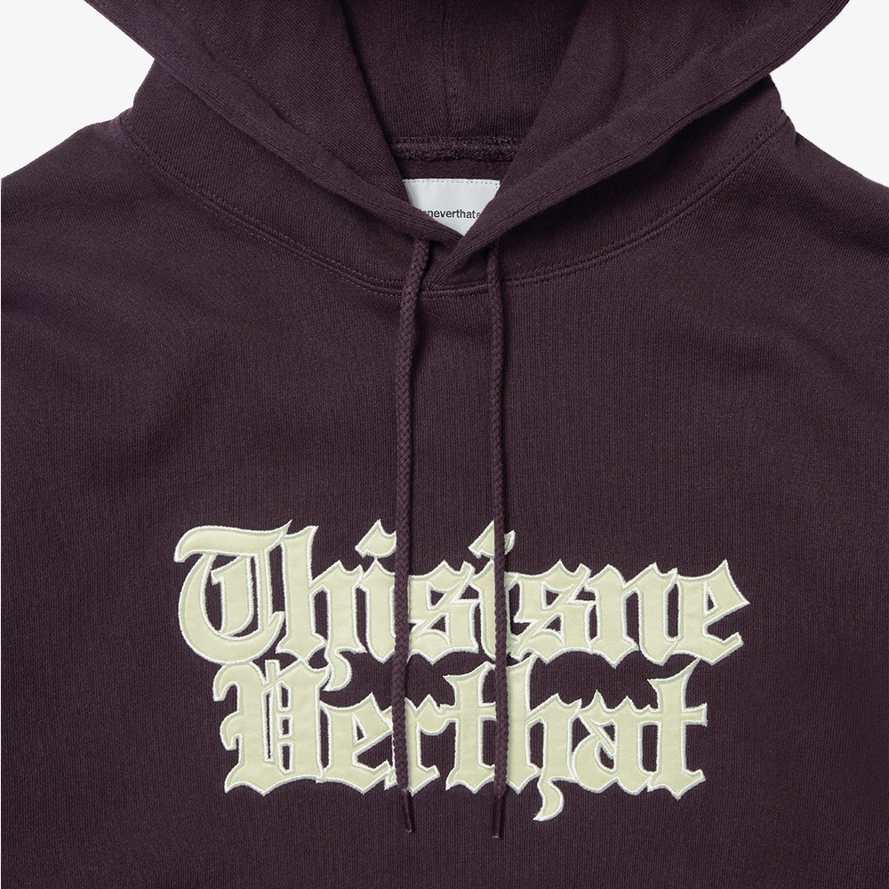 Old English Logo Hoodie 'Wine'