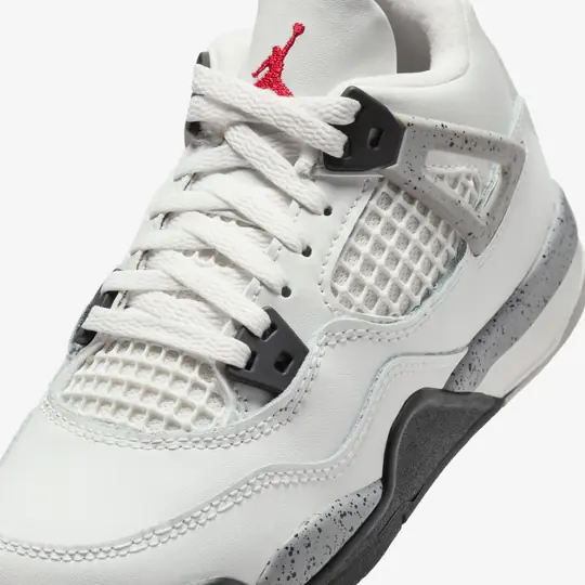 Air Jordan 4 Retro 'White Cement' (PS) - Görsel 7