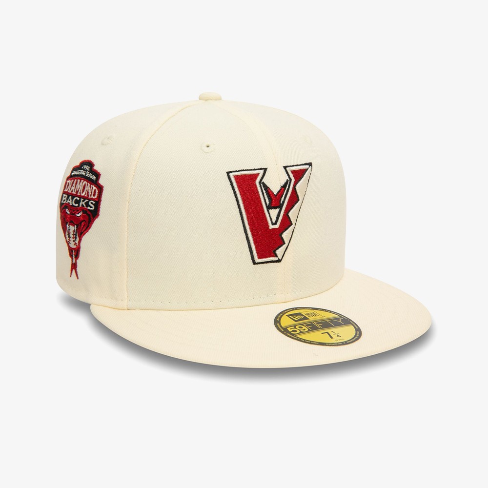 Arizona Diamondbacks Upside Down 59FIFTY Fitted Cap 'White'