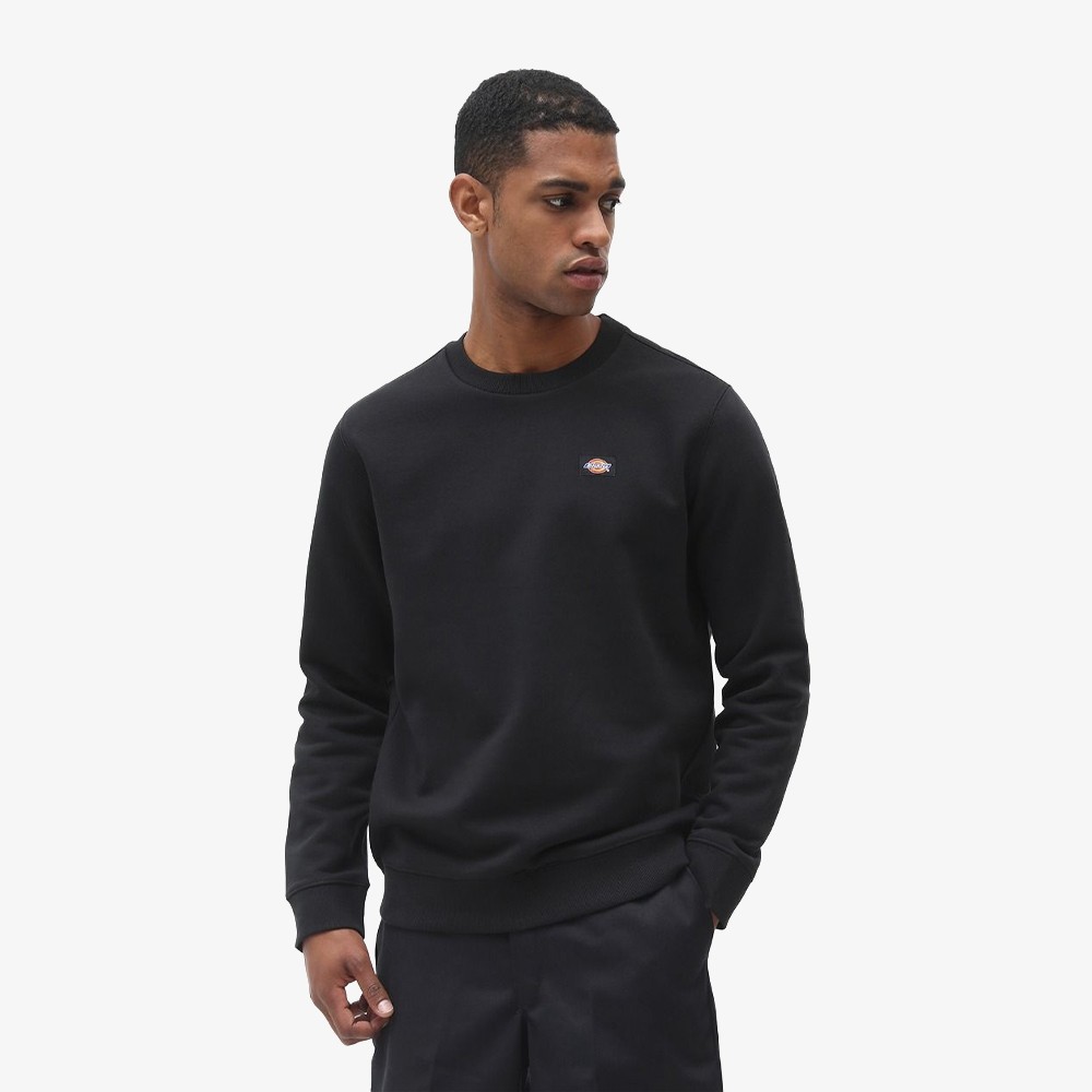 Oakport Crew Sweat 'Black'