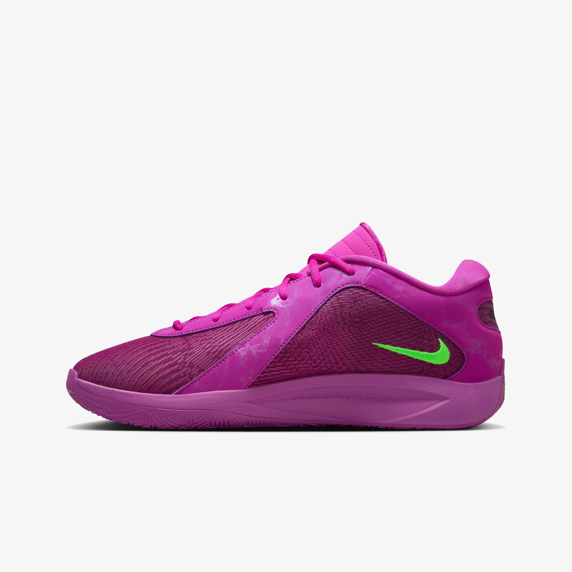 Giannis Zoom Freak 6 'Bold Berry Electric Green'