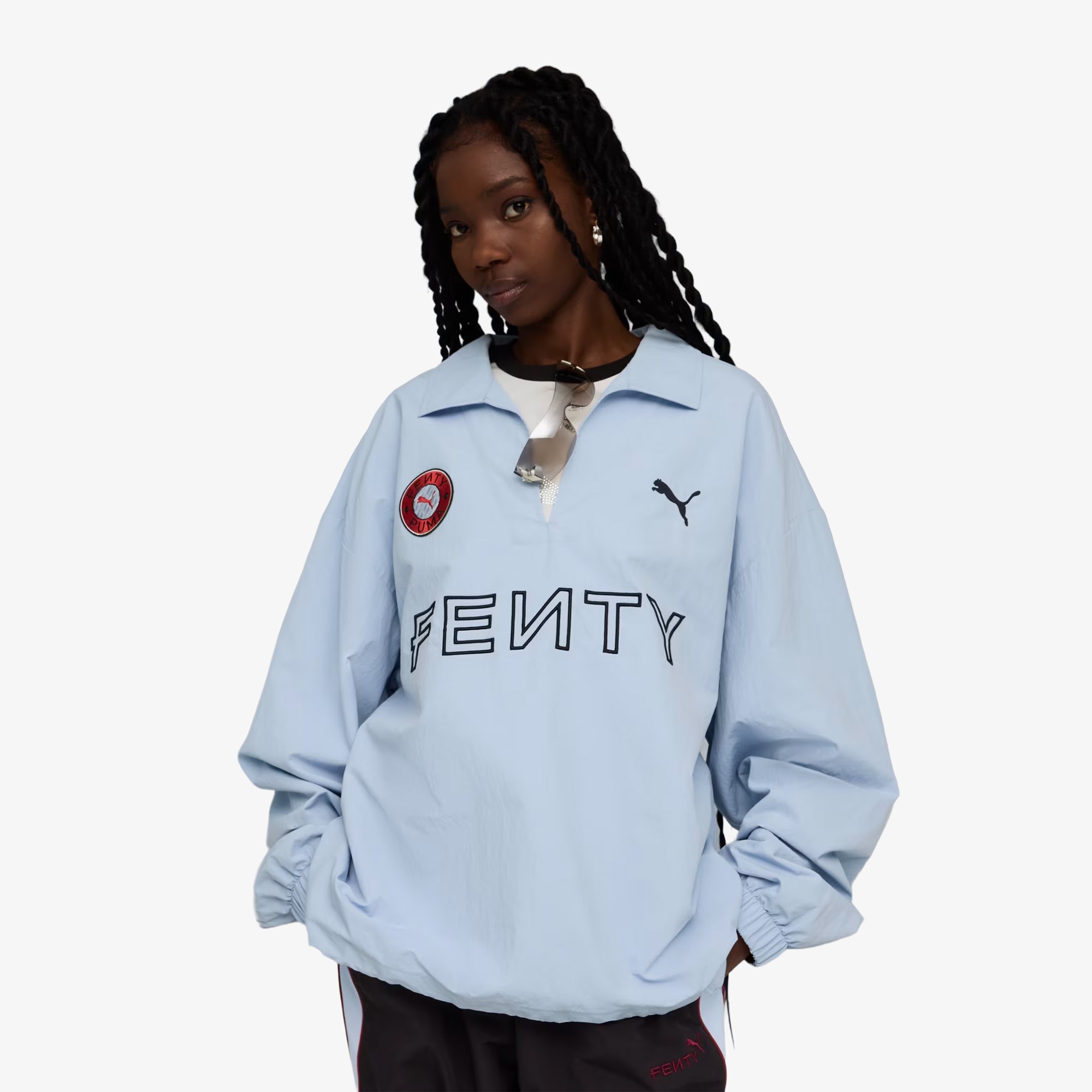Puma x Fenty Nylon Drill Top 'Blue'