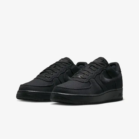 Air Force 1 Low 'Black Canvas' - Görsel 5