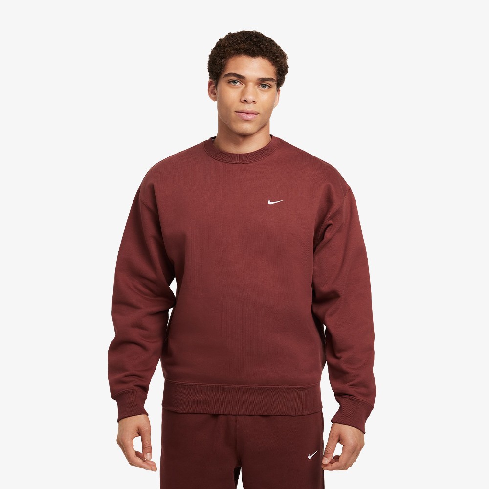 Nike Solo Swoosh Fleece Crew Dark Pony WUNDER