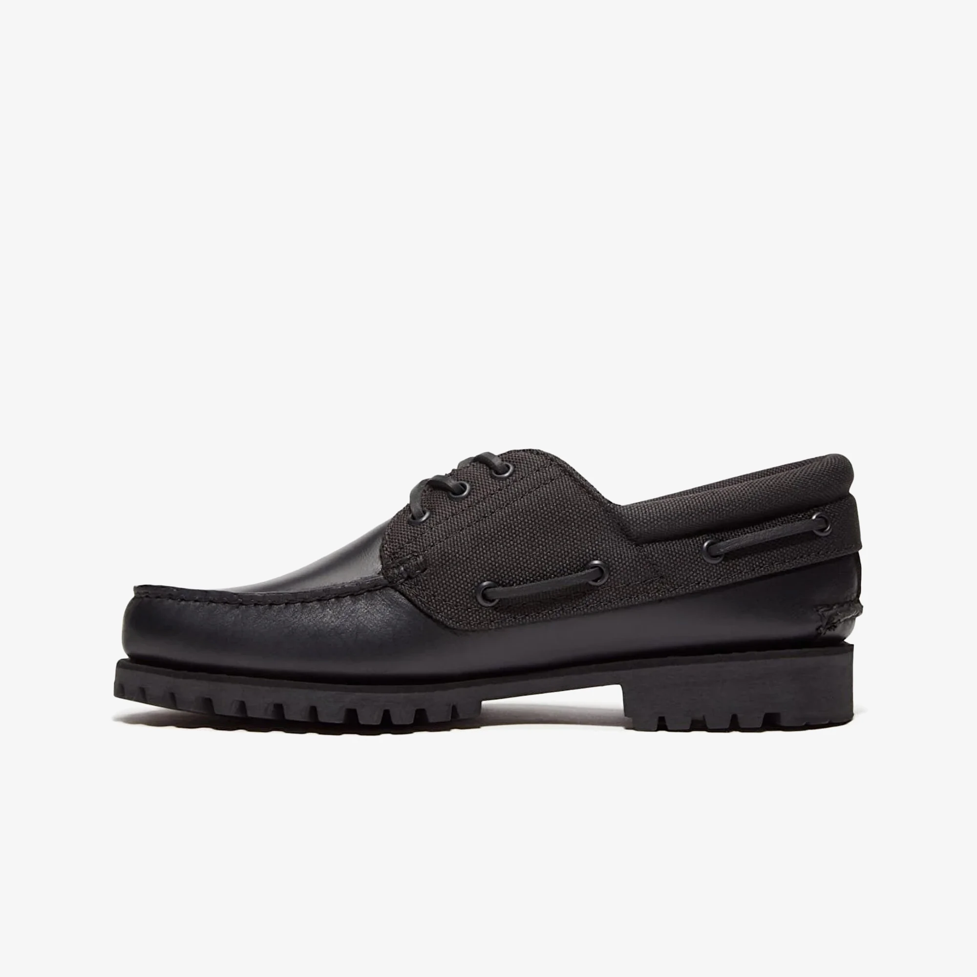 靴 TIMBERLAND AUTHENTIC BOAT SHOE Timberland Authentic Boat Shoe 'Black' - WUNDER