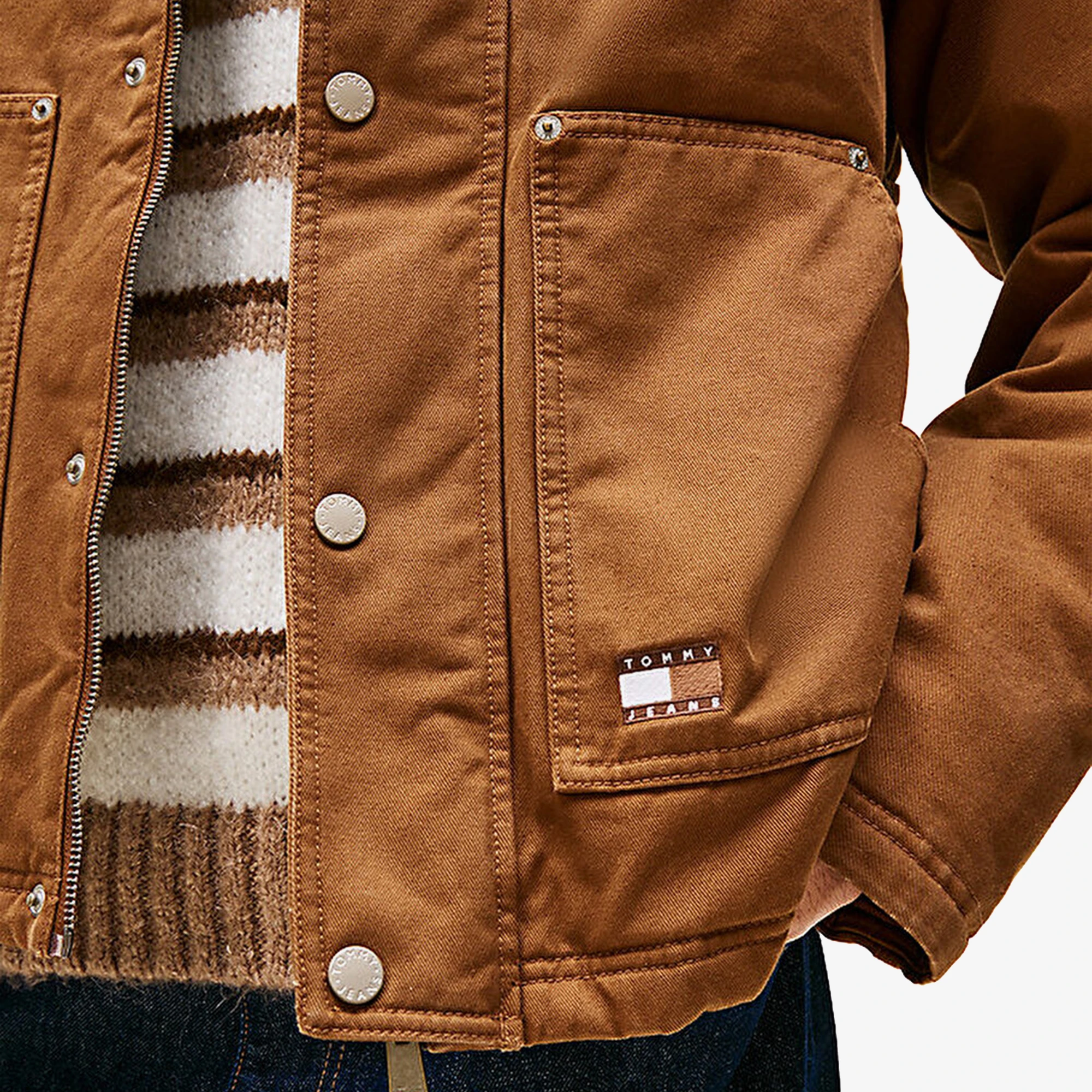 Twill Chore Jacket 'Brown'