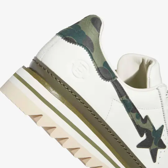 adidas x CLOT x BAPE Superstar 'Off White' - Görsel 9