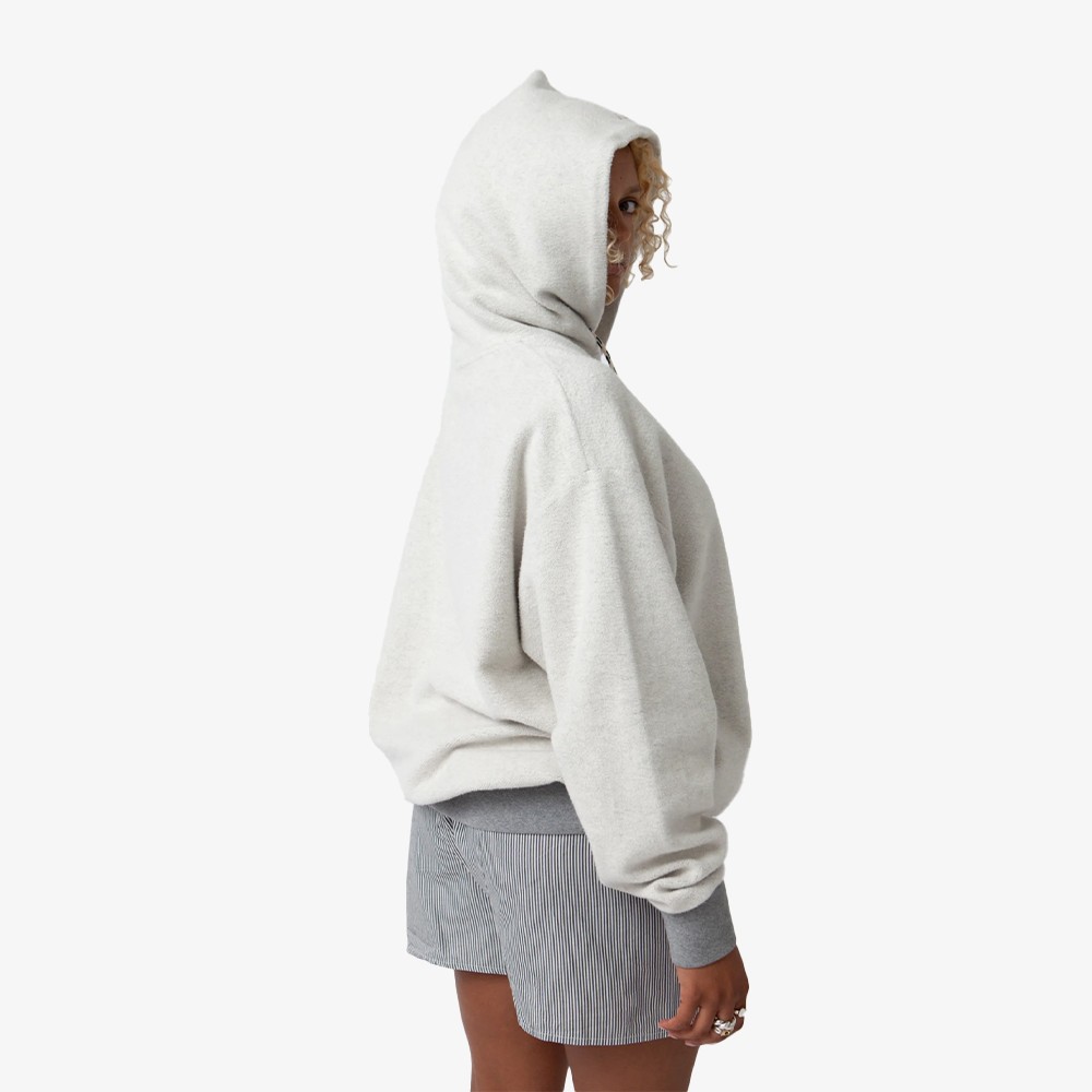 Reverse Column A Hoodie 'Grey Marl'