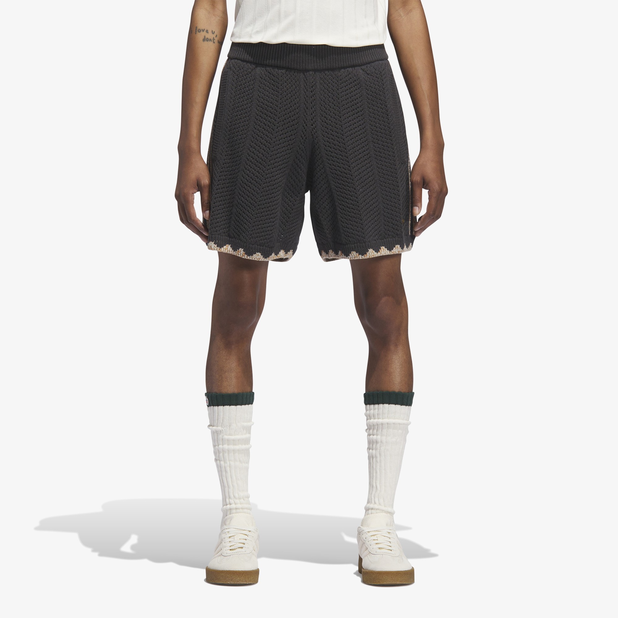 adidas x CLOT Crochet Shorts 'Night Indigo'