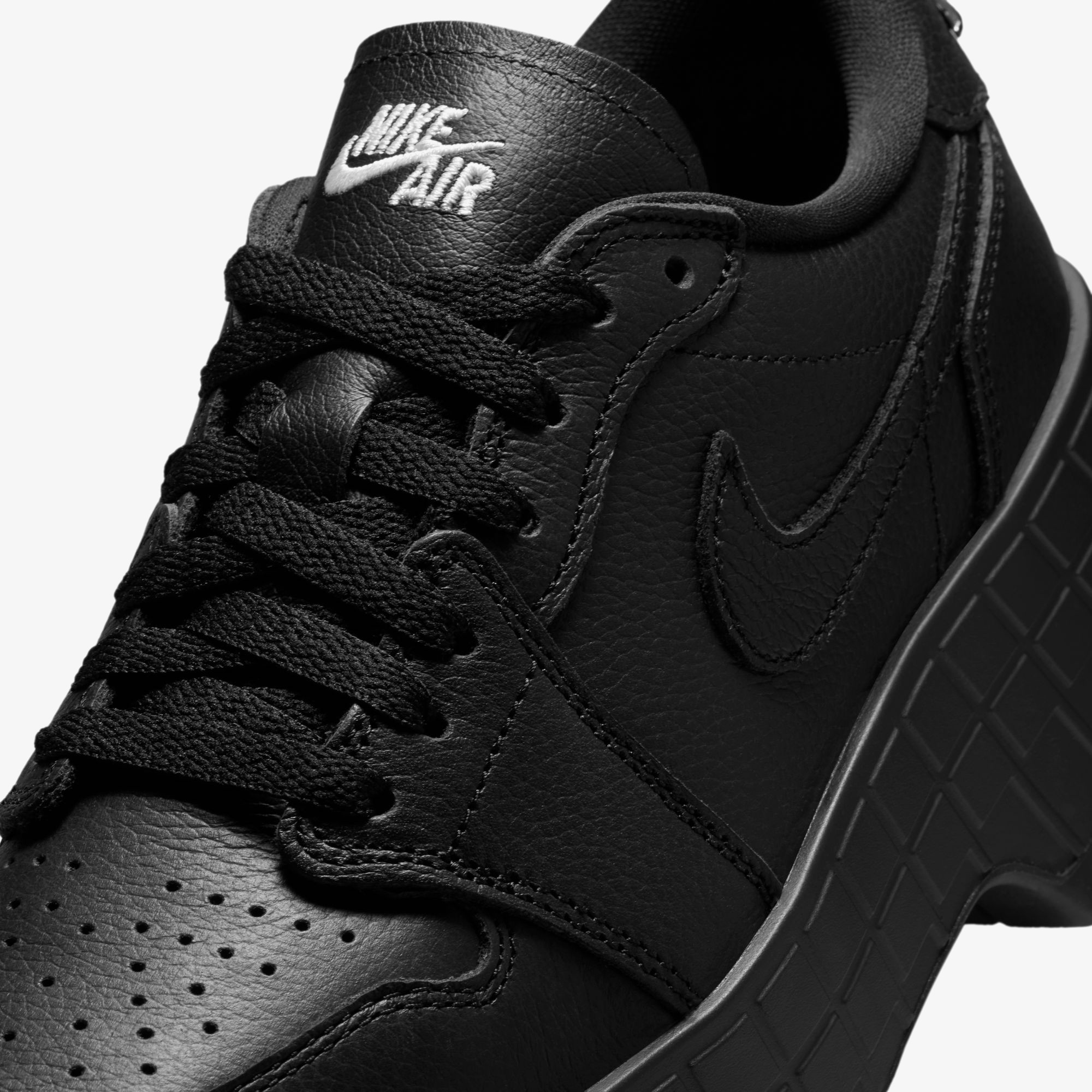 Air Jordan 1 Low Brooklyn 'Black' (W)