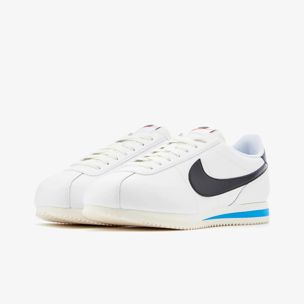 nike cortez light blue