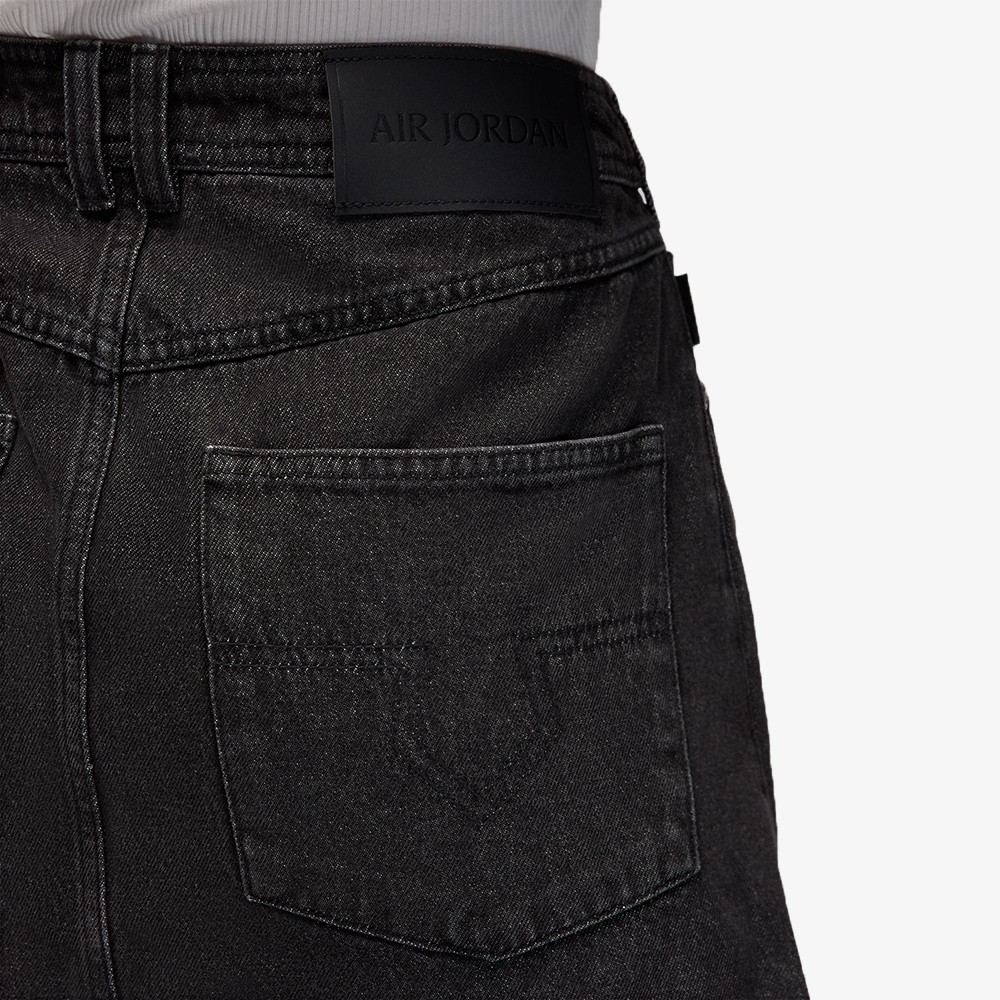  Air Jordan Denim Skirt 'Black'