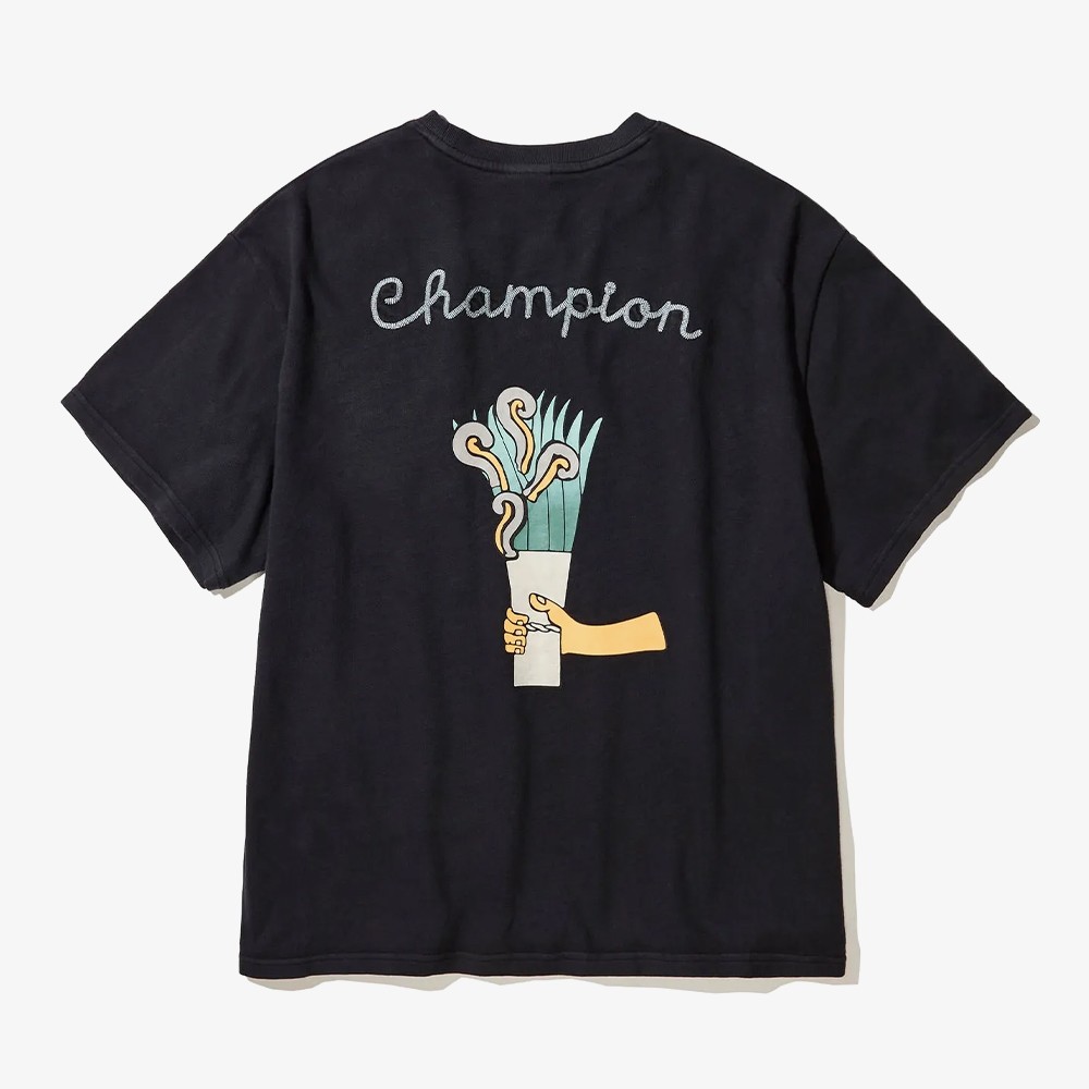 Champion x Angelo Baque Pocket T-Shirt Vintage 'Black'