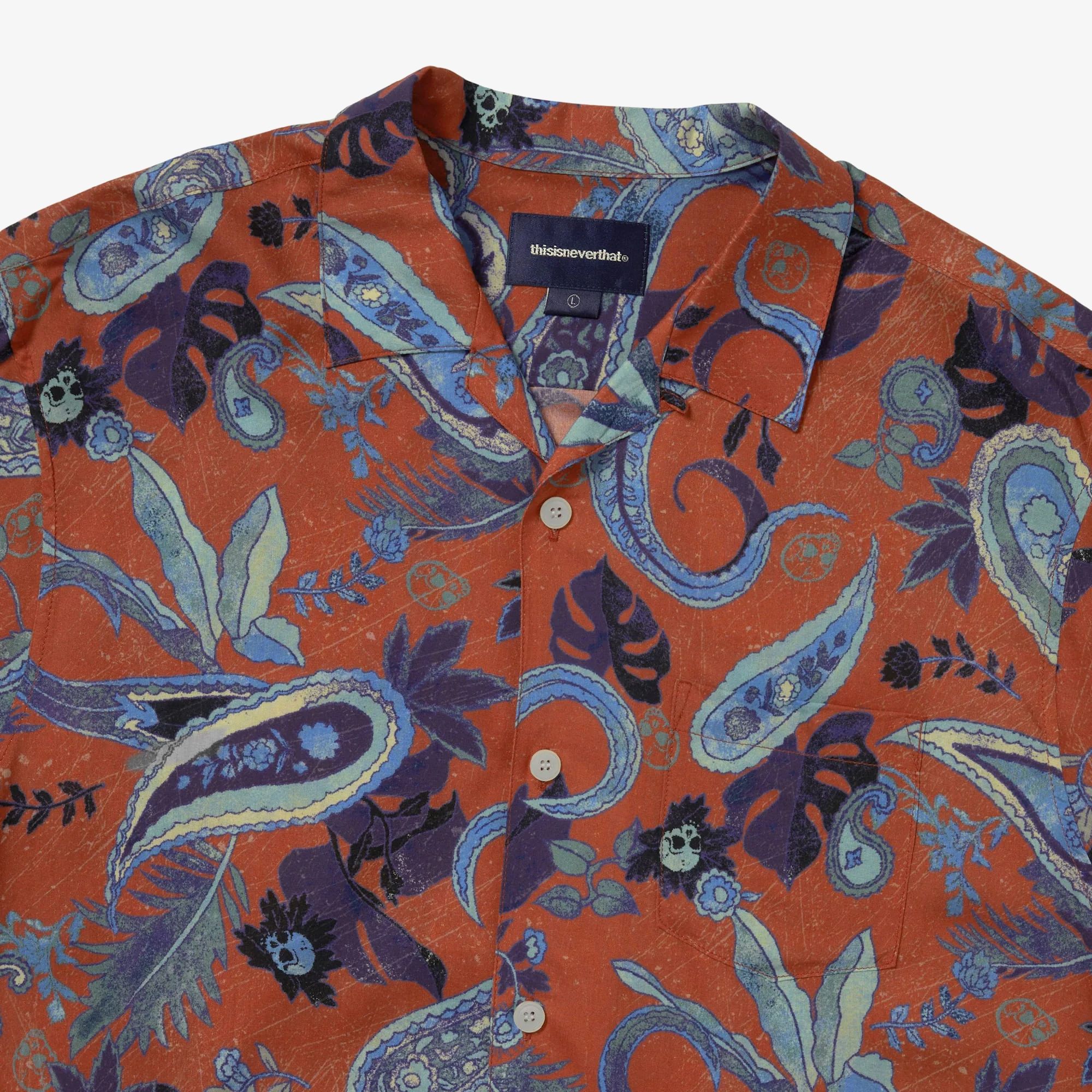 Weird Paisley S/S Shirt 'Red'