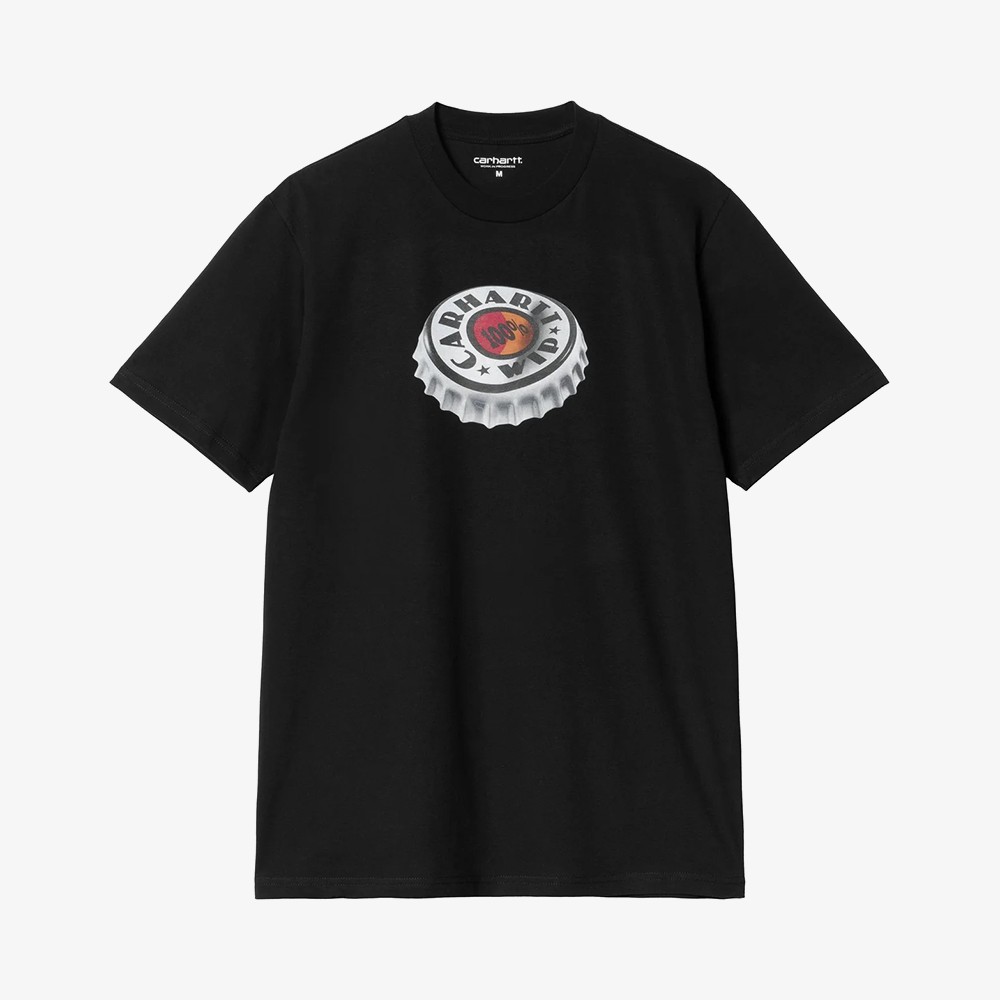 S/S Bottle Cap T-Shirt 'Black'