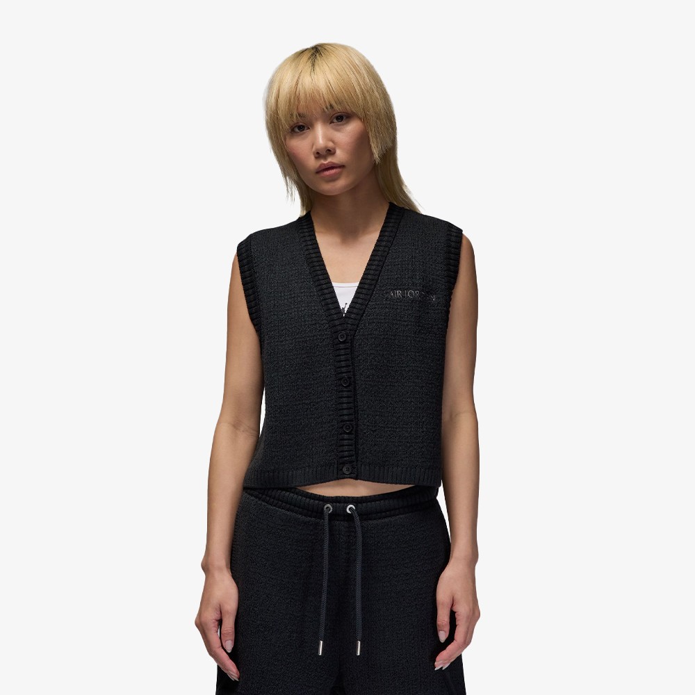 Knit Vest 'Black'