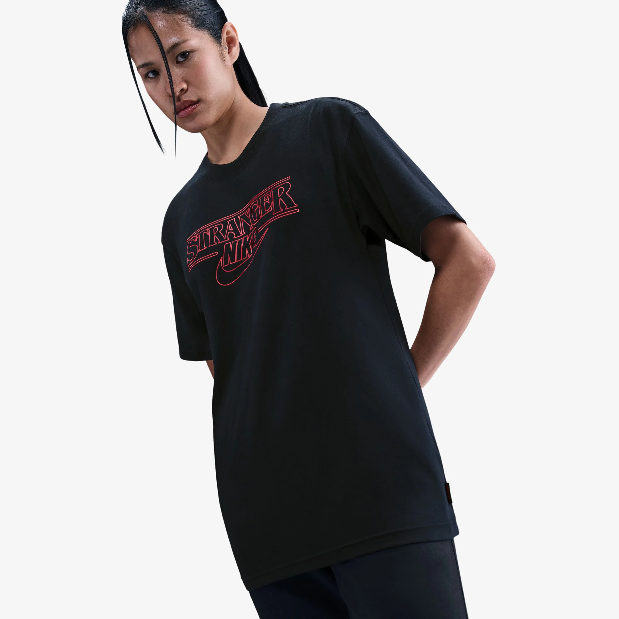 Nike x Stranger Things T-Shirt 'Black' - WUNDER