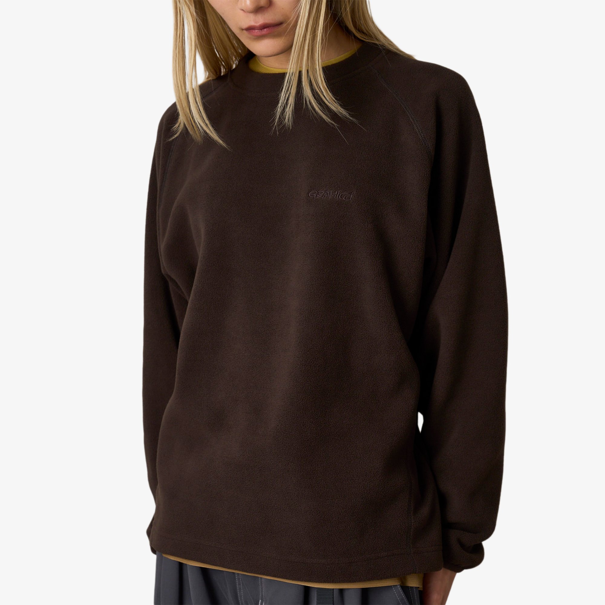 Thermal Fleece Crew 'Tobacco'