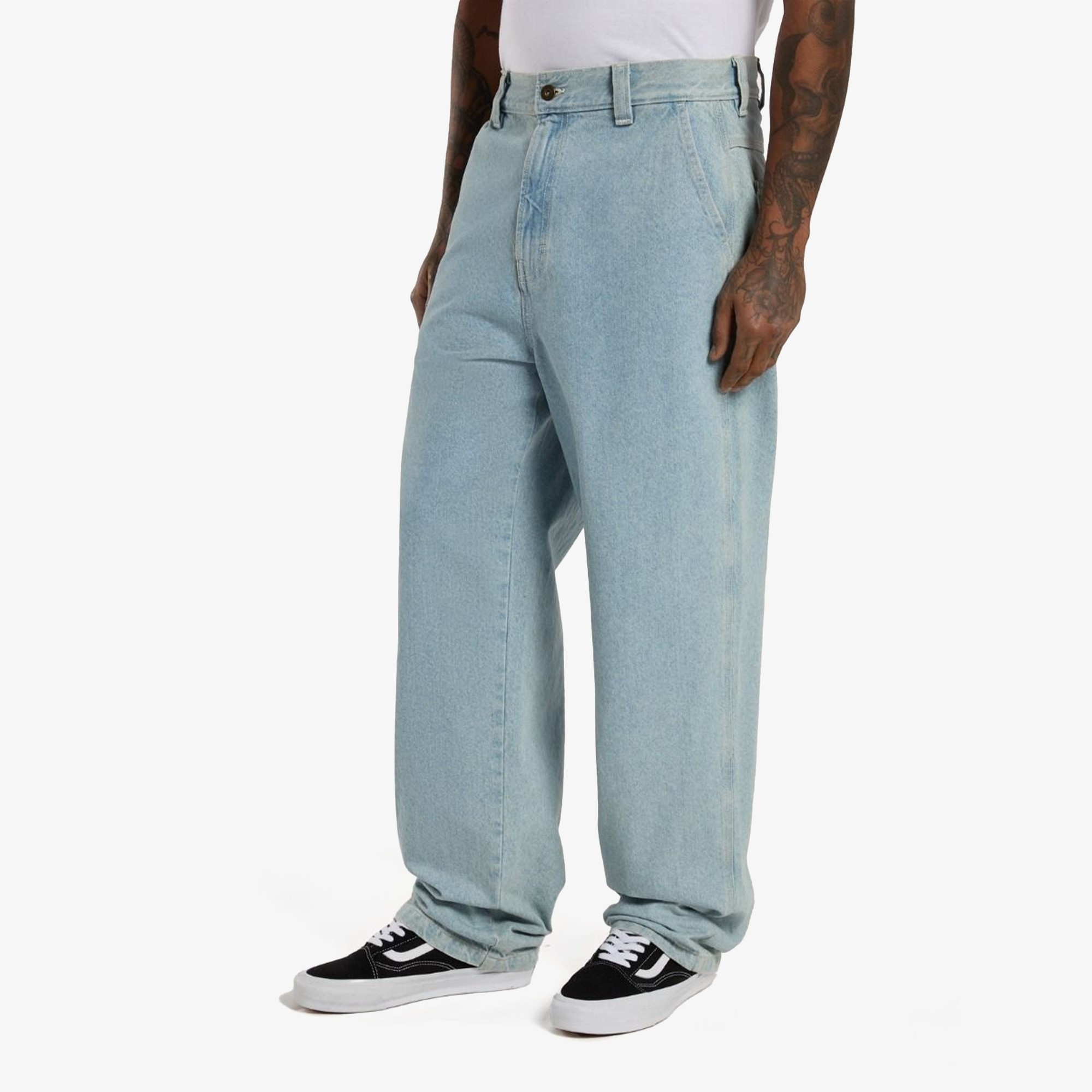 Madison Baggy Fit Denim 'Vintage Aged Blue'