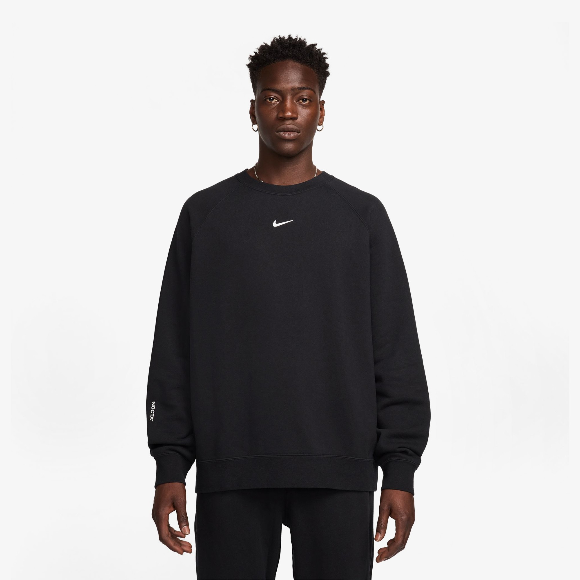 Nike x NOCTA Fleece Crewneck Sweatshirt 'Black'