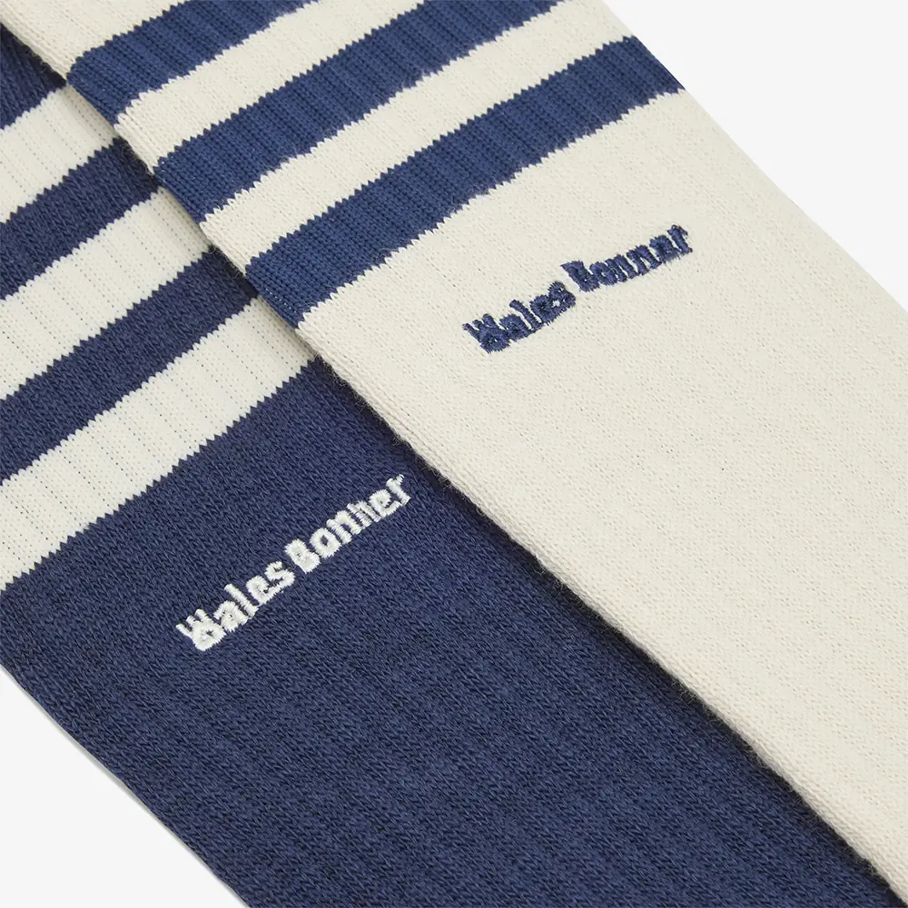 Wales Bonner x adidas 3-Stripes Socks 'Collegiate Navy' - WUNDER
