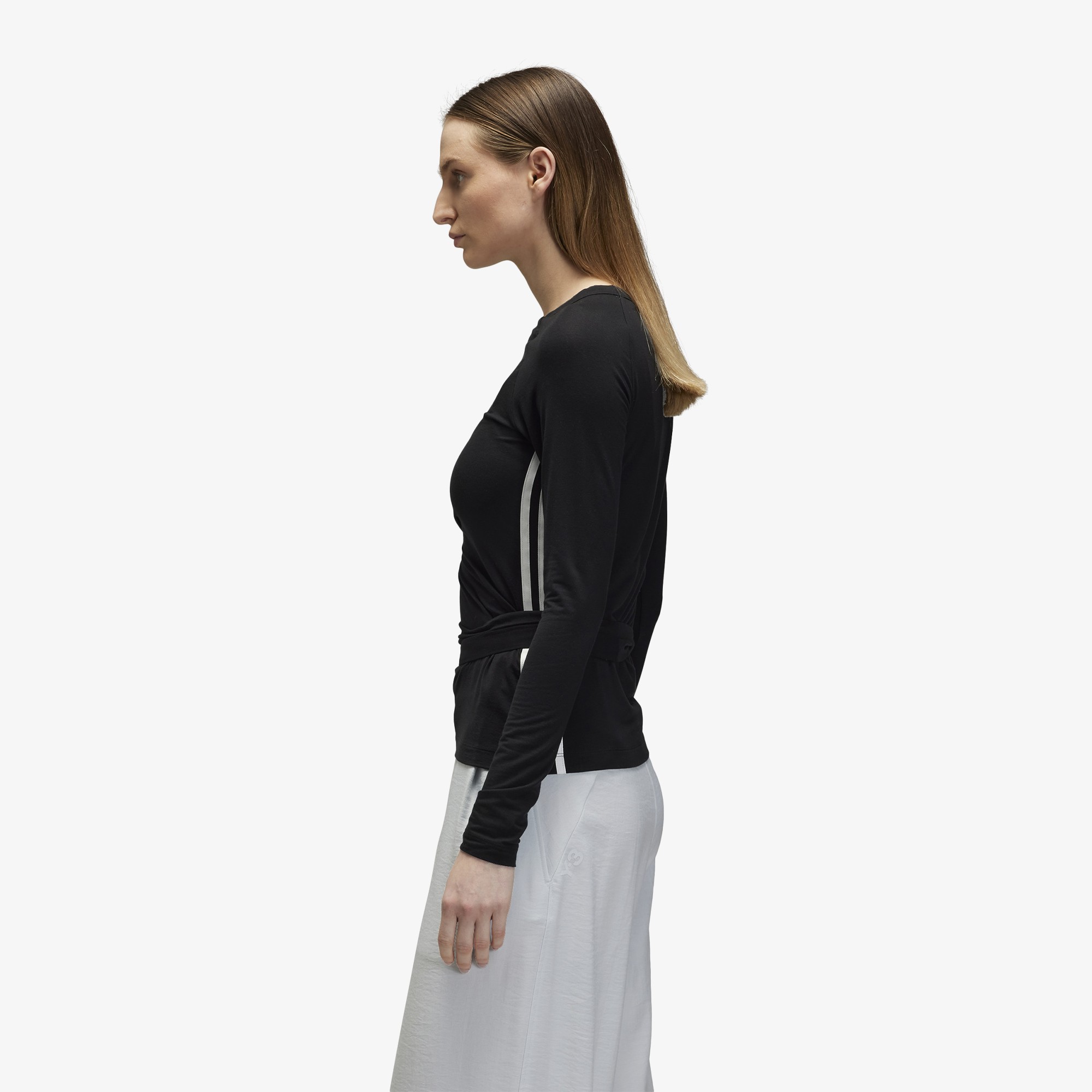Tencel Longsleeve Tee 'Black' (W)