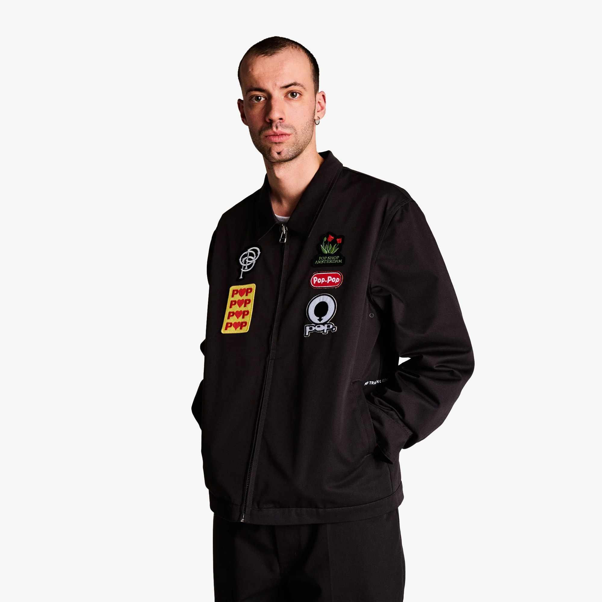Full Zip Worker Jacket 'Anthracite'