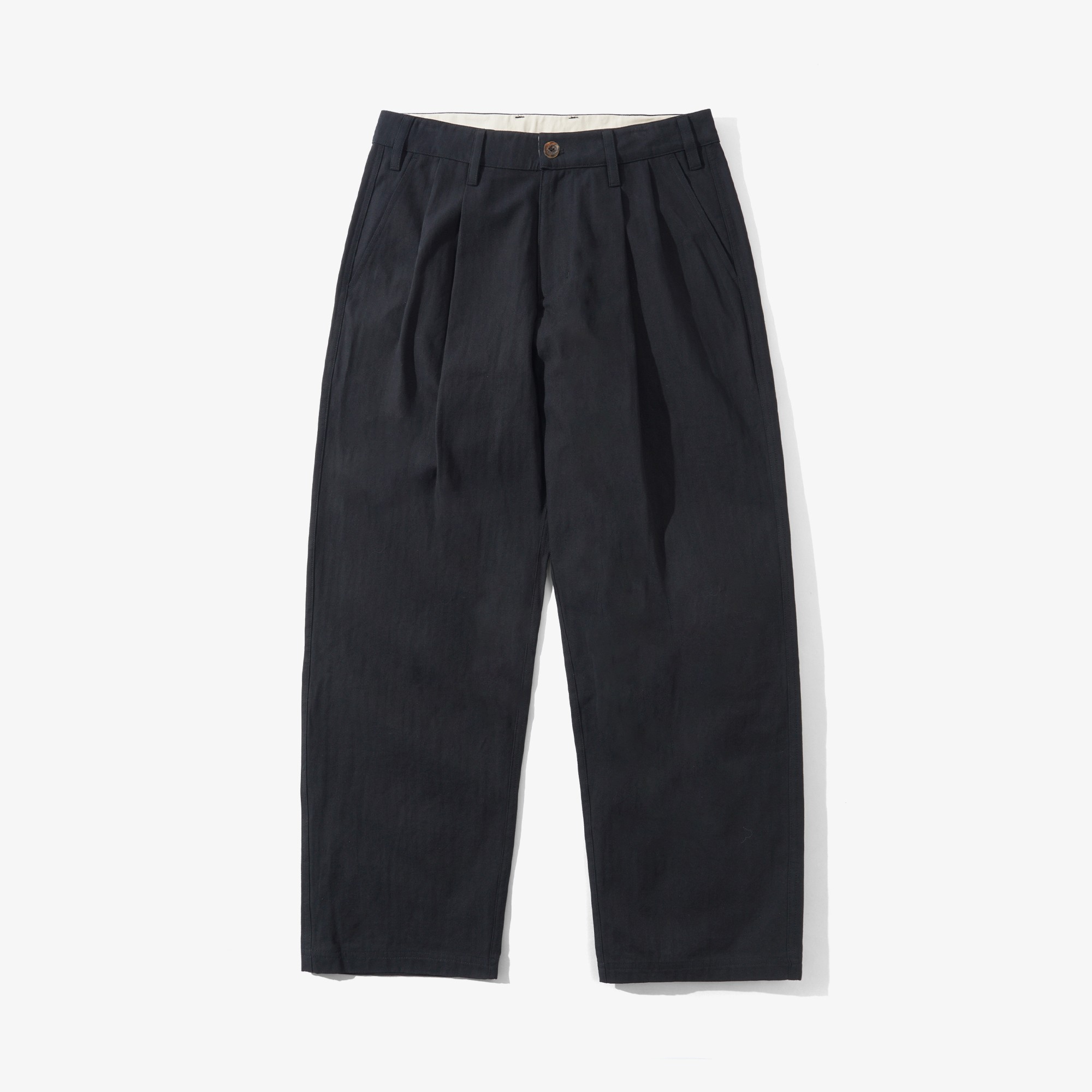 Pleated Trousers 'Black'