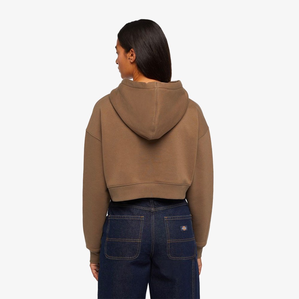 Oakport Cropped Hoodie 'Mushroom'