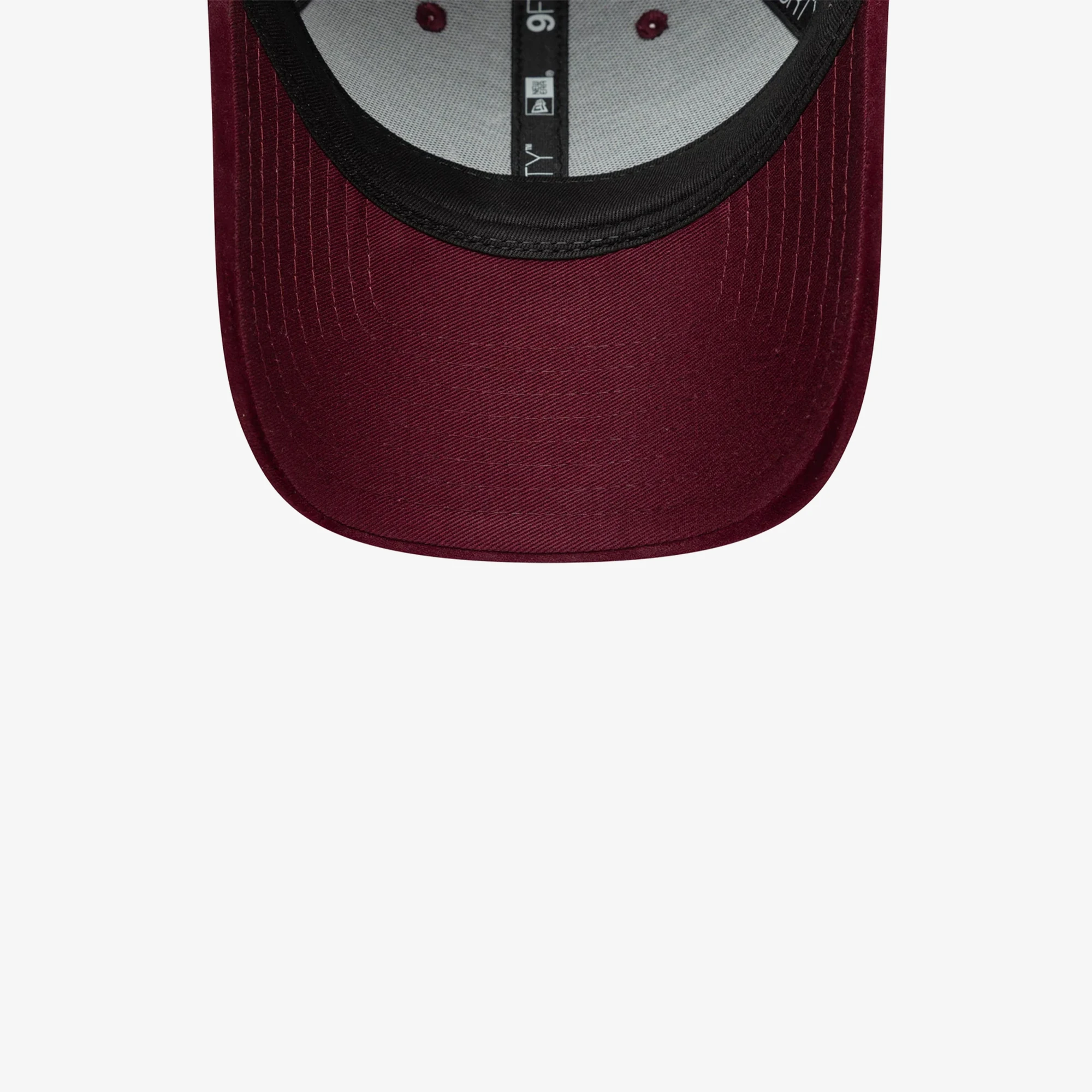 LA Dodgers Velour 9FORTY Adjustable Cap 'Dark Red'