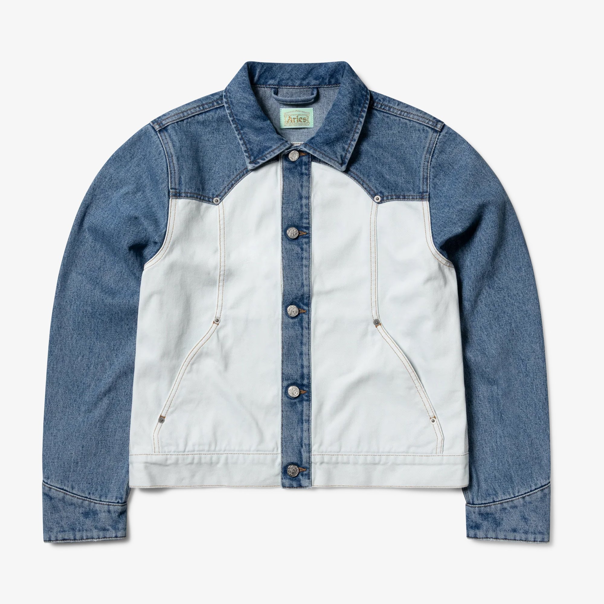Patchwork Western Carpenter Jacket 'Multi'