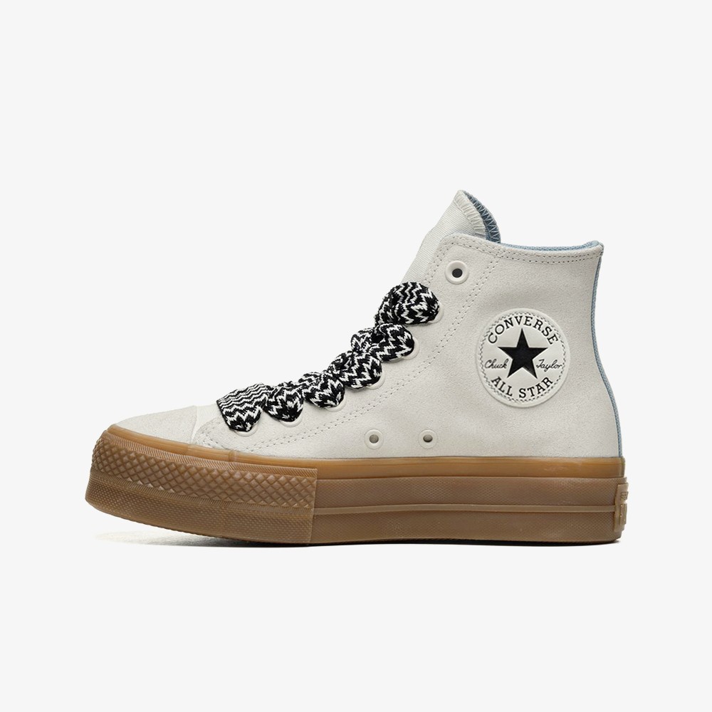 Chuck Taylor All Star Lift Platform Suede 'Cream'