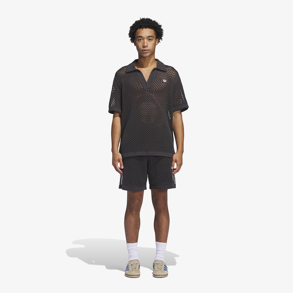 adidas x CLOT Crochet Shorts 'Black'