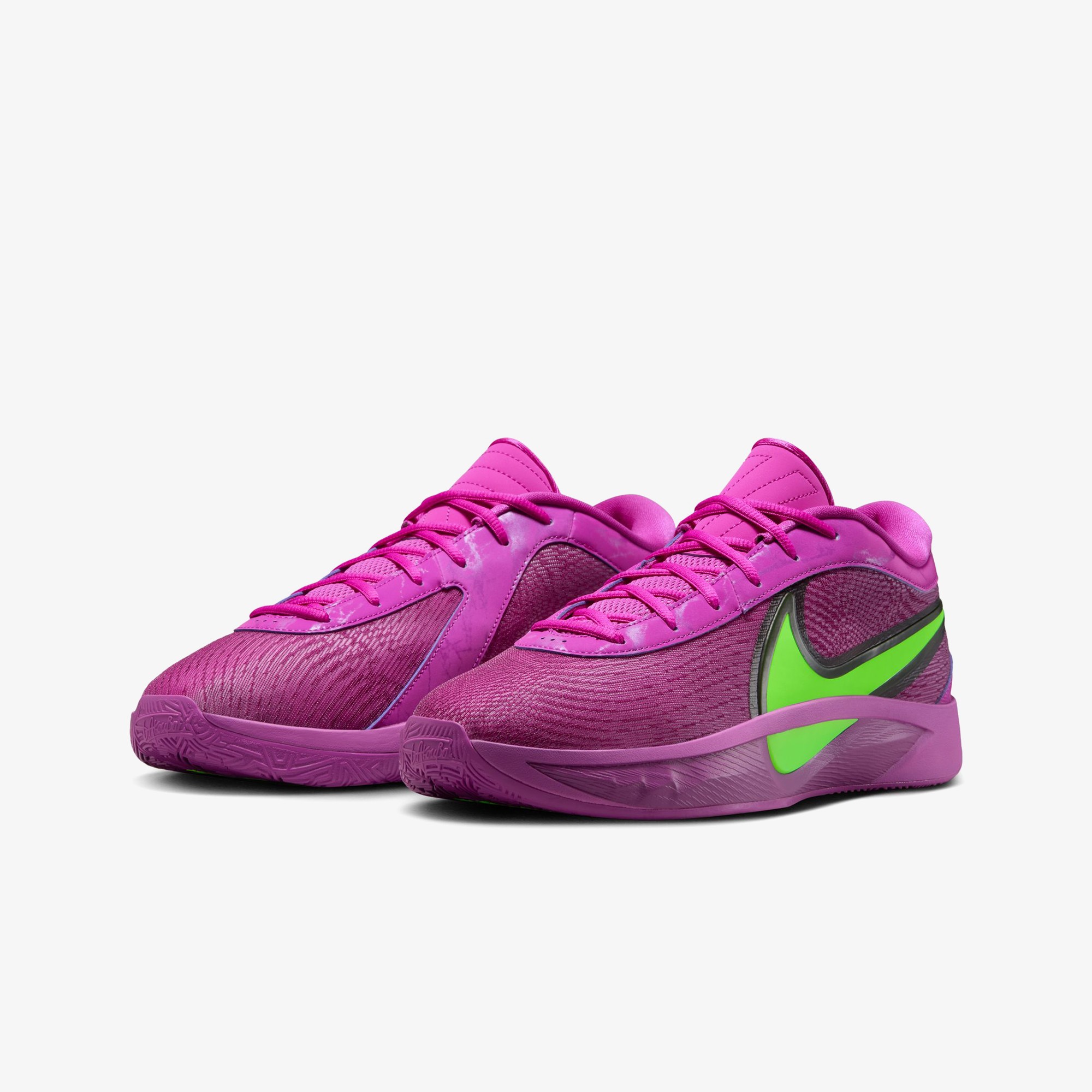 Giannis Zoom Freak 6 'Bold Berry Electric Green'