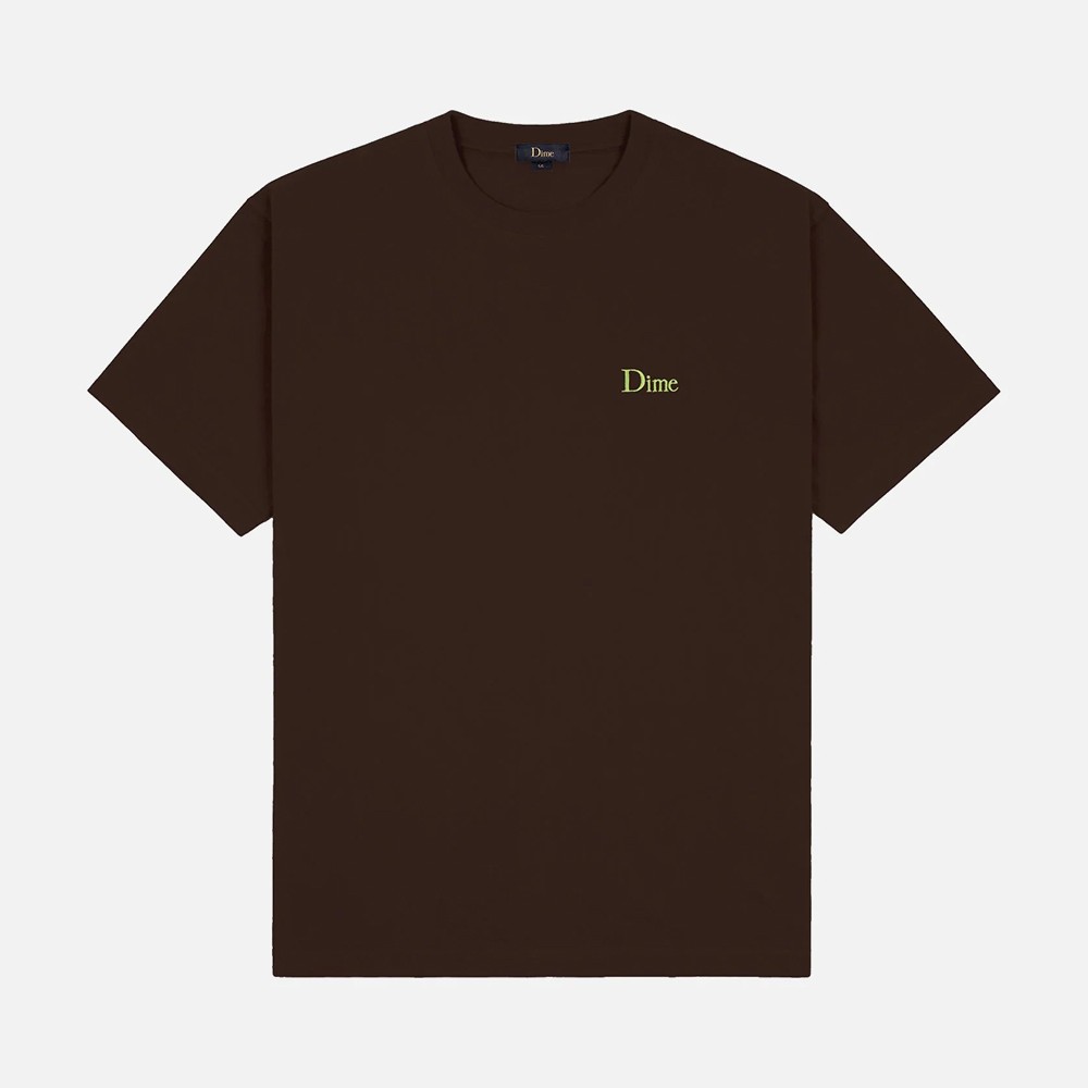 Classic Small Logo T-Shirt 'Deep Brown'