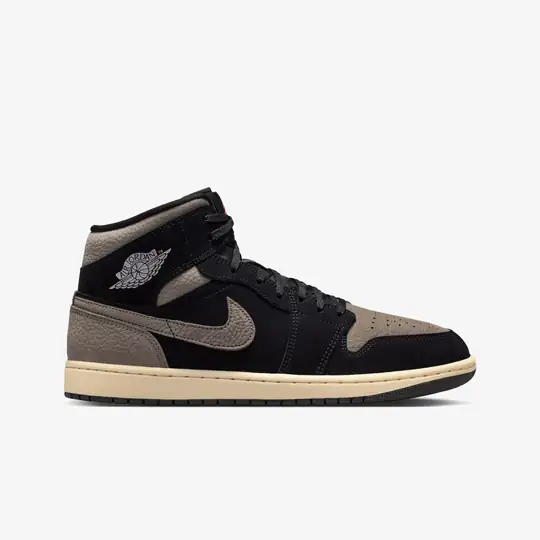 Jordan Air Jordan Kahverengi 1 Mid SE 'Olive Grey' Wunder'de! Kahverengi - 2. görsel
