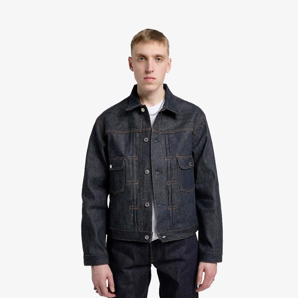 Denim peacoat outlet