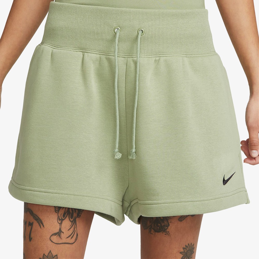 Nike Sportswear Phoenix Fleece Shorts (W) 'Oil Green' - WUNDER