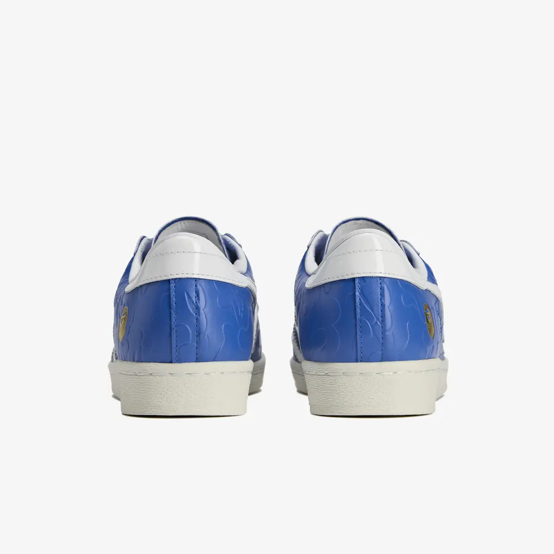 adidas x BAPE Superstar V 'Blue' - WUNDER