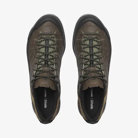 X-Alp Low Distressed Leather 'Dark Earth' - Görsel 4