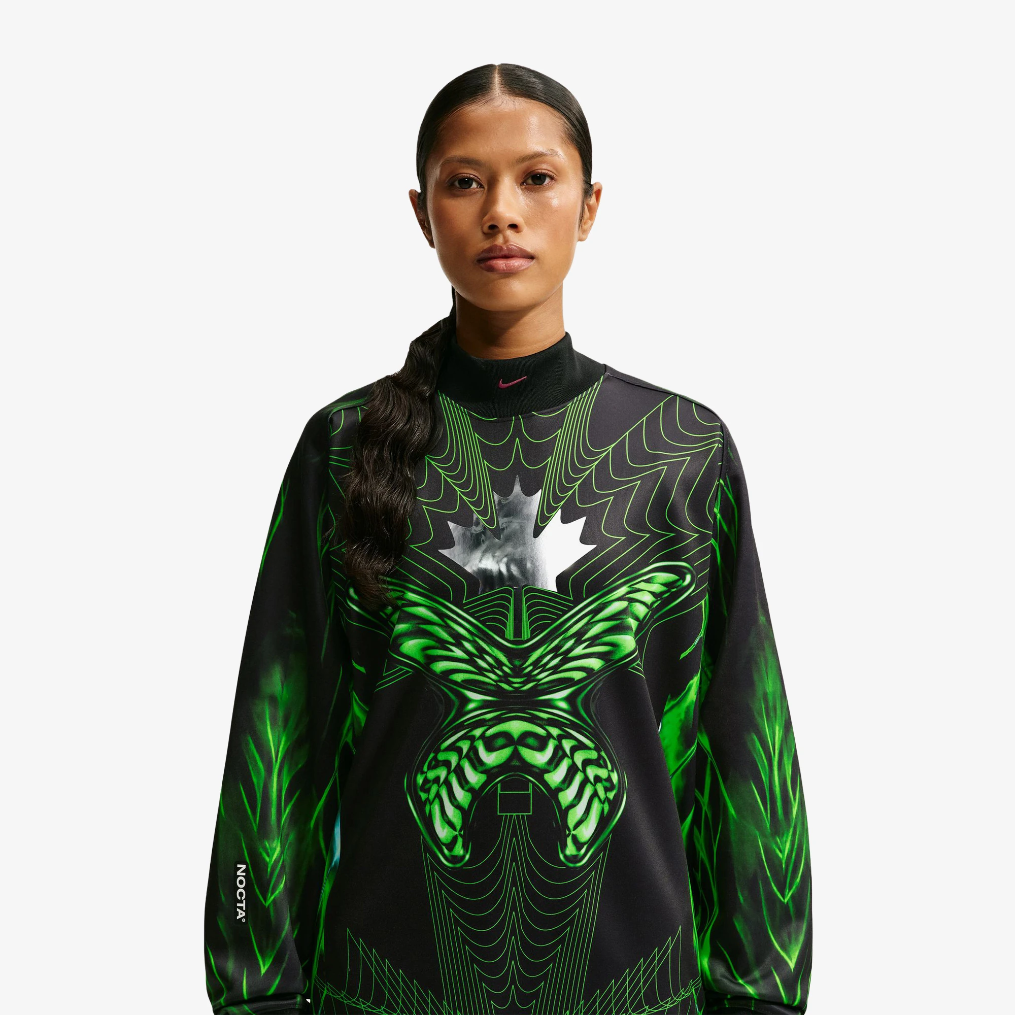 美品 XLサイズ NOCTA NIKE M NRG YB DF JERSEY Nike x Canada x NOCTA Long Sleeve Jersey 'Black' - WUNDER