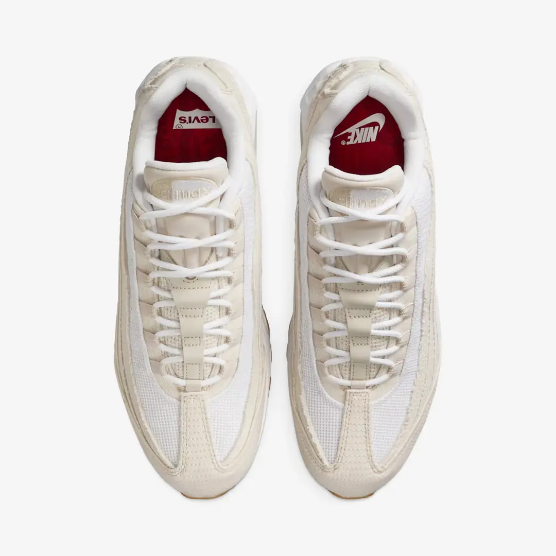 Nike Air Max 95 x Levi's® 'White and Ecru' - WUNDER